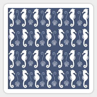 Seahorse Pattern Sticker